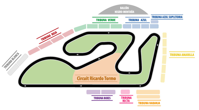 サーキット地図