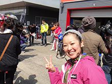 美人レディースモトクロスライダー【イメージ】