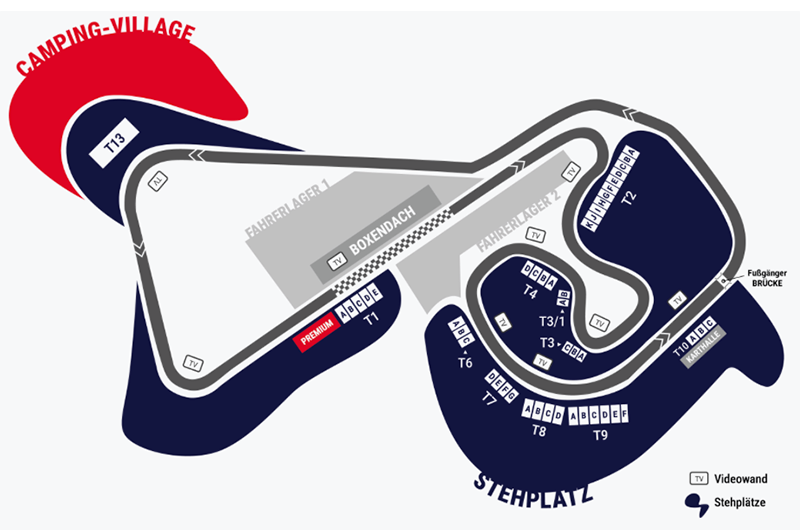 ザクセンリンク地図